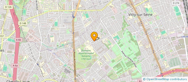 localisation de l'entreprise MONSIEUR NAZIM ZERKHEFAOUI  VITRY-SUR-SEINE