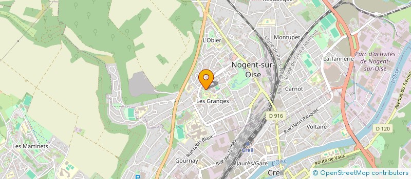 localisation de l'entreprise MONSIEUR NAZIR ABDEL RAHMAN  NOGENT-SUR-OISE