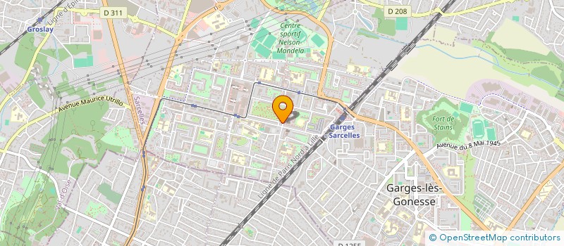 localisation de l'entreprise MONSIEUR NAZIR AHMAD AHMADZAI  SARCELLES