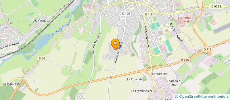 localisation de l'entreprise MONSIEUR NAZIR ARICI à L'AIGLE