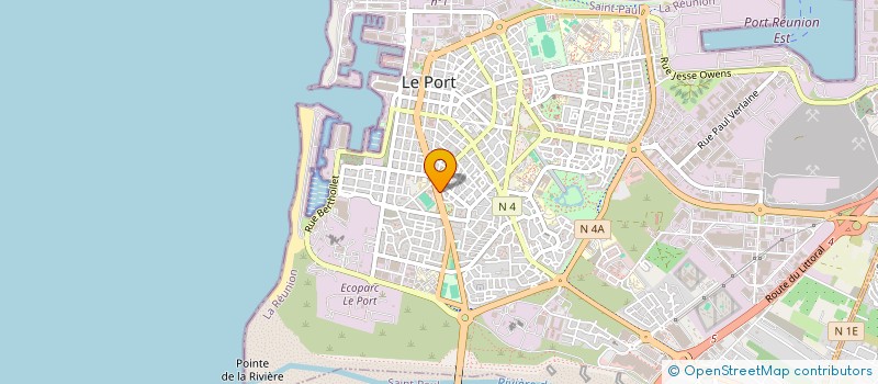 localisation de l'entreprise MONSIEUR NAZIR ASSOUMANI  LE PORT