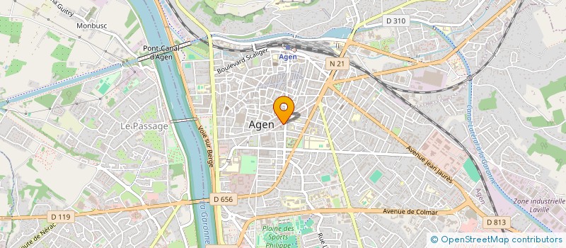 localisation de l'entreprise MONSIEUR NAZIR ISMAEL à AGEN