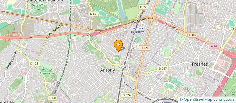 localisation de l'entreprise MONSIEUR NAZIR RAHGUZAR à ANTONY