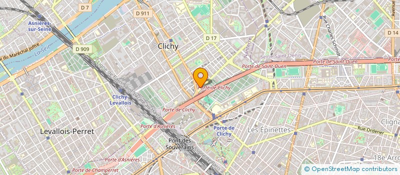 localisation de l'entreprise MONSIEUR NAZIR SALMI à CLICHY