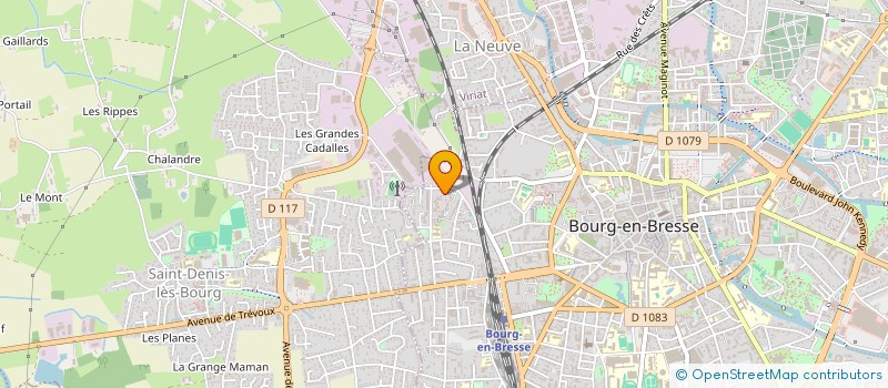 localisation de l'entreprise MONSIEUR NAZIROU N'DIAYE à BOURG-EN-BRESSE