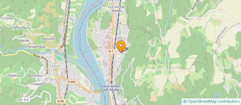 localisation de l'entreprise MONSIEUR NAZMI-HIKMET PINAR  SAINT-VALLIER