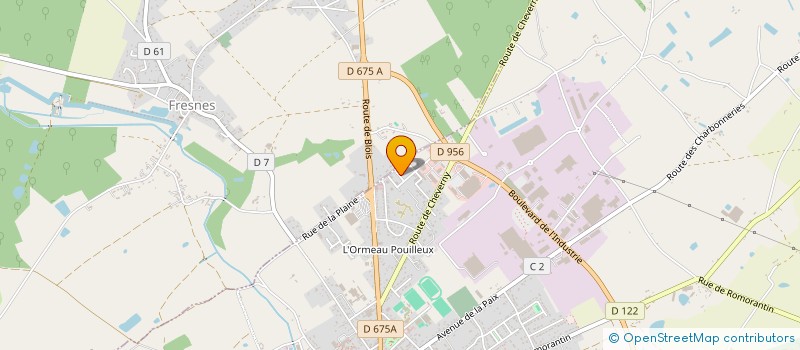 localisation de l'entreprise MONSIEUR NAZMI SUVAY  LE CONTROIS-EN-SOLOGNE