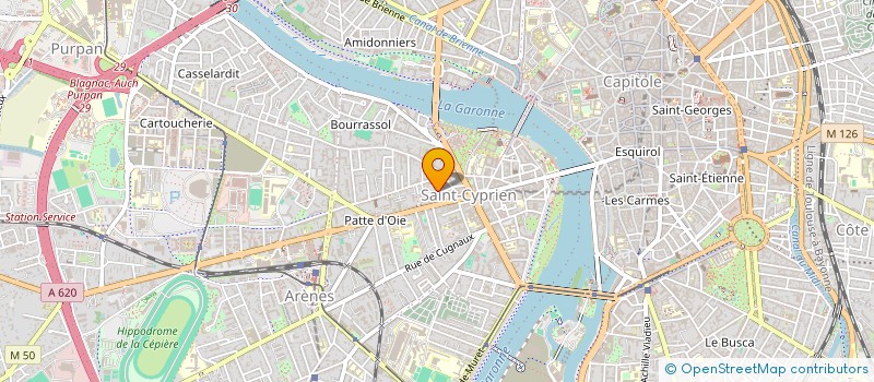 localisation de l'entreprise MONSIEUR NAZMUL HAQUE  TOULOUSE