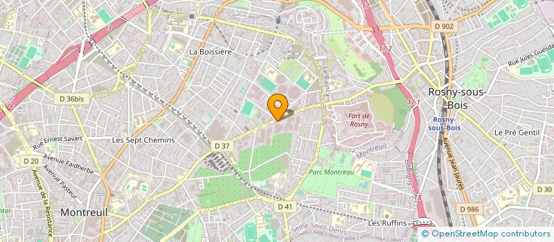 localisation de l'entreprise MONSIEUR NAZMUS SAKIB à MONTREUIL