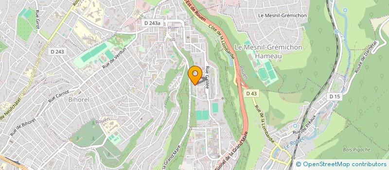 localisation de l'entreprise MONSIEUR NAZRUL ISLAM  ROUEN