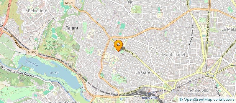 localisation de l'entreprise MONSIEUR NDAO SAMBA à DIJON