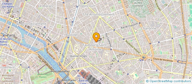 localisation de l'entreprise MONSIEUR NDE NASSER HOUSSEINI  PARIS