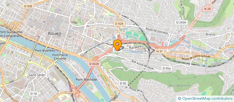 localisation de l'entreprise MONSIEUR NDIAGA DIAMA LO  ROUEN