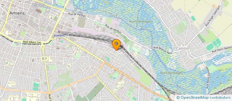 localisation de l'entreprise MONSIEUR NDIAGA SENE  AMIENS