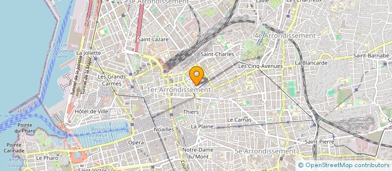 localisation de l'entreprise MONSIEUR NDIASSE THIAM à MARSEILLE