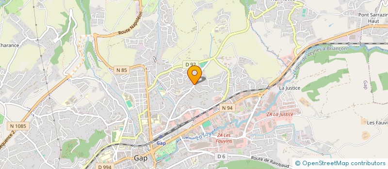 localisation de l'entreprise MONSIEUR NDIOGOU KANTE  GAP