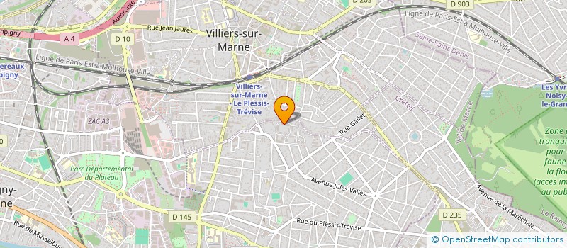 localisation de l'entreprise MONSIEUR NDONA VUWA NZUMBA à CHAMPIGNY-SUR-MARNE