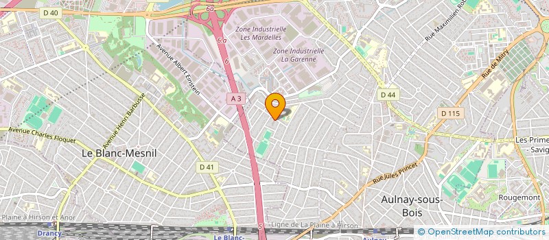 localisation de l'entreprise MONSIEUR NDONGO DIOUF à AULNAY-SOUS-BOIS