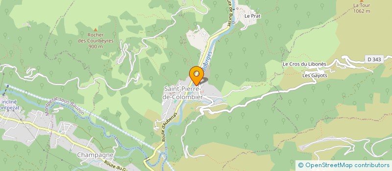 localisation de l'entreprise MONSIEUR NDONGO NDIAYE  SAINT-PIERRE-DE-COLOMBIER