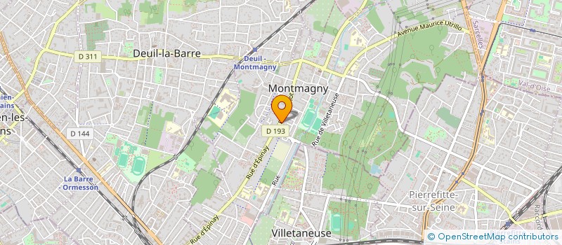 localisation de l'entreprise MONSIEUR NDOUBA DADE MELEDJE  MONTMAGNY