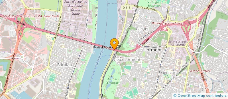 localisation de l'entreprise MONSIEUR NEA NAOUNE  LORMONT