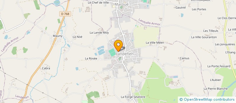 localisation de l'entreprise MONSIEUR NEAL BEAUVAIS  LANDEHEN