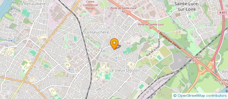 localisation de l'entreprise MONSIEUR NEAMIN TERKE à NANTES