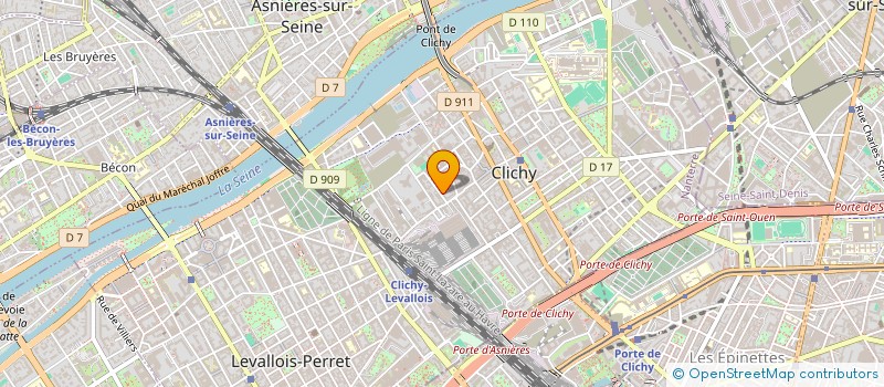 localisation de l'entreprise MONSIEUR NEANH ZOHIN à CLICHY
