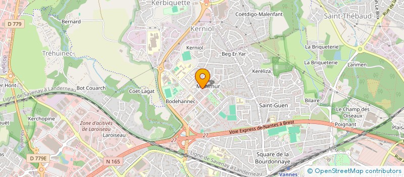 localisation de l'entreprise MONSIEUR NEBI SAHIN à VANNES