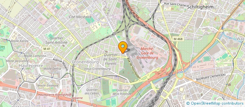 localisation de l'entreprise MONSIEUR NEBIL SAVAS à STRASBOURG