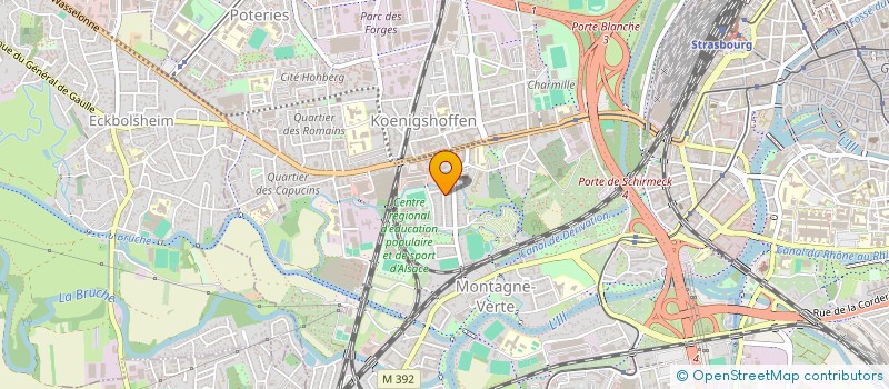 localisation de l'entreprise MONSIEUR NEBOJSA BOGAVAC à STRASBOURG