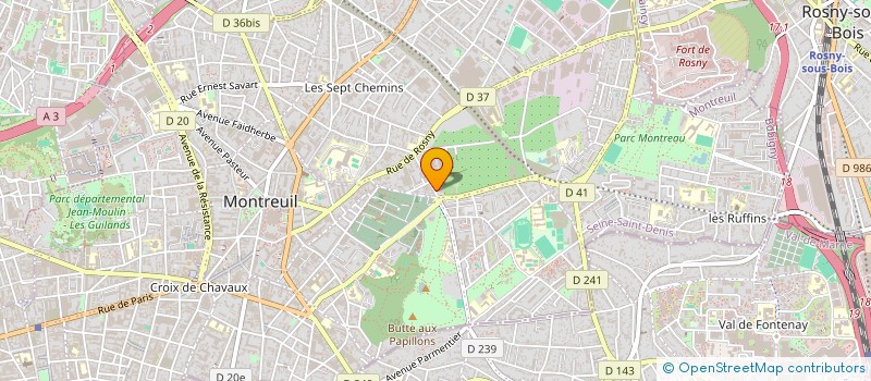 localisation de l'entreprise MONSIEUR NEBOJSA BOJIC à MONTREUIL