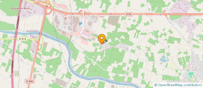 localisation de l'entreprise MONSIEUR NEBOJSA CVETKOVIC  CLAIRA