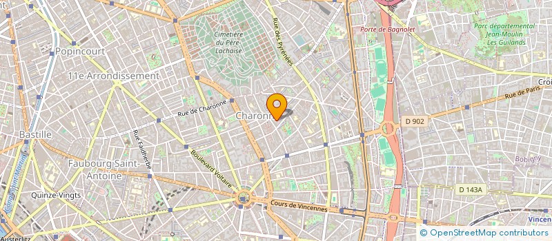 localisation de l'entreprise MONSIEUR NEBOJSA DJORDJEVIC  PARIS