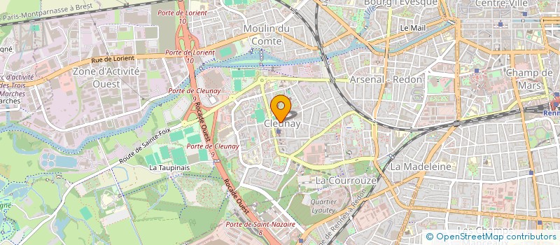 localisation de l'entreprise MONSIEUR NEBOJSA VRANIC  RENNES