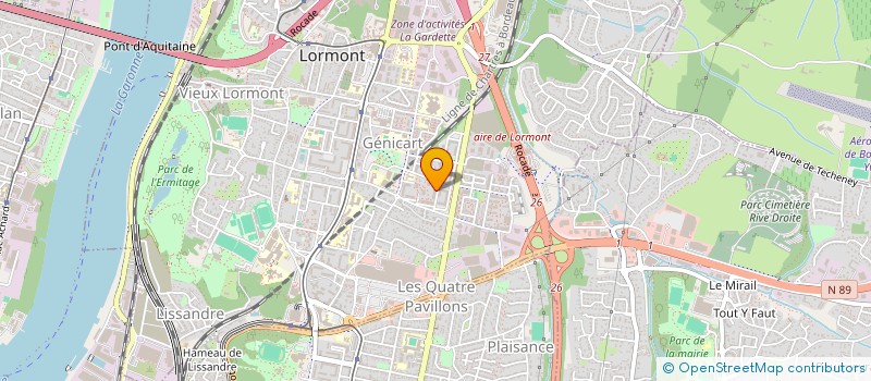localisation de l'entreprise MONSIEUR NECATI BOZKIR à LORMONT