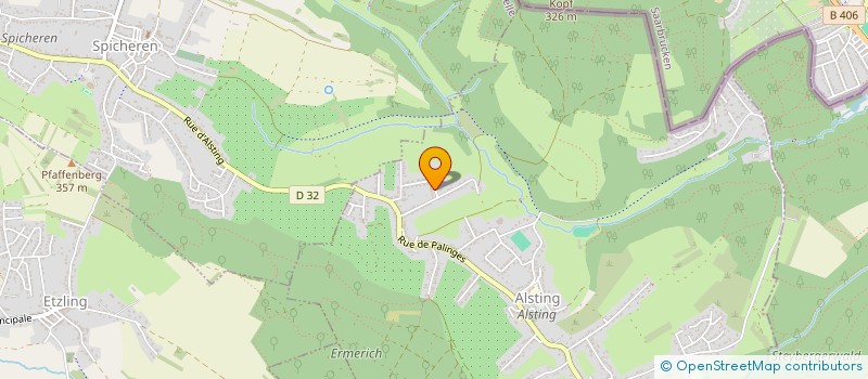 localisation de l'entreprise MONSIEUR NECATI GONEN  ALSTING