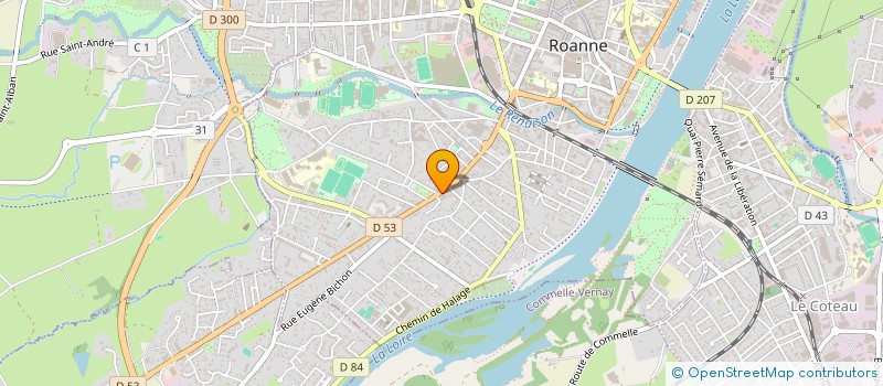 localisation de l'entreprise MONSIEUR NECATI OZBIDAK à ROANNE