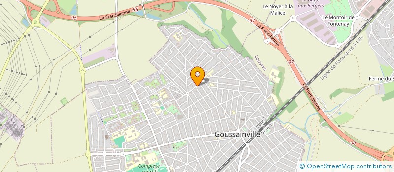 localisation de l'entreprise MONSIEUR NECATI YAYILKAN à GOUSSAINVILLE