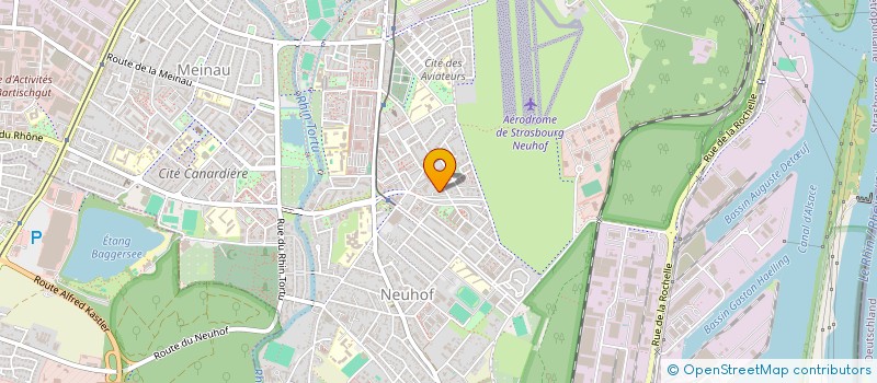 localisation de l'entreprise MONSIEUR NECDET DEGMEZ à STRASBOURG