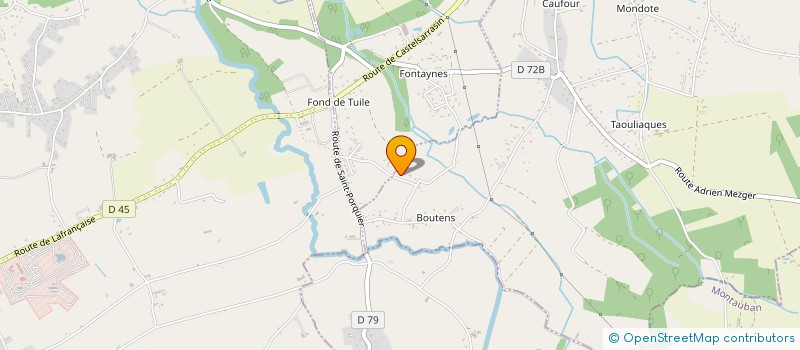 localisation de l'entreprise MONSIEUR NECIM DURK  LABASTIDE-DU-TEMPLE