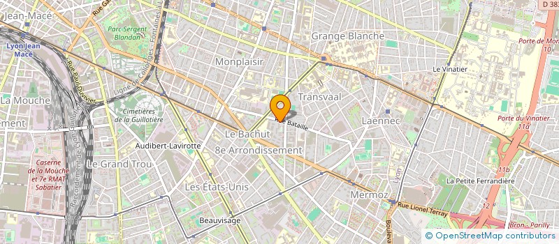 localisation de l'entreprise MONSIEUR NECIME HADDI  LYON