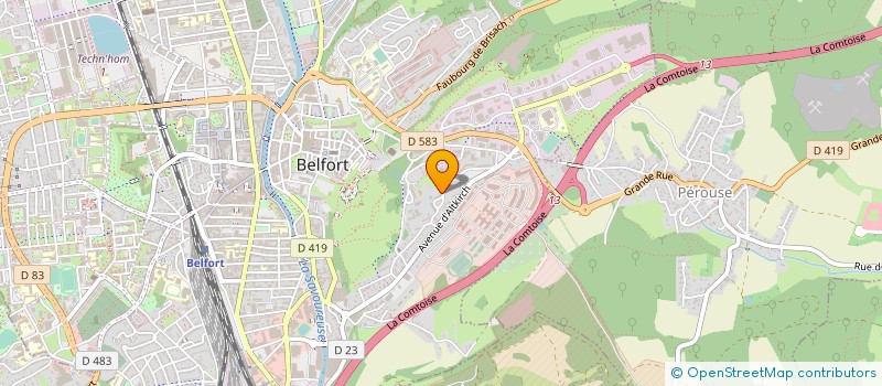 localisation de l'entreprise MONSIEUR NECIP MUTLU à BELFORT