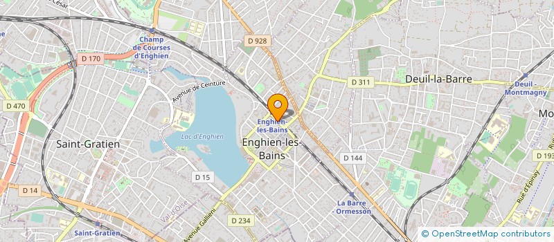 localisation de l'entreprise MONSIEUR NECMETTIN KARAHAN à ENGHIEN-LES-BAINS