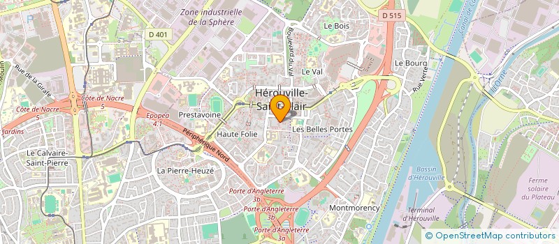 localisation de l'entreprise MONSIEUR NECMETTIN KILIC à HEROUVILLE SAINT CLAIR