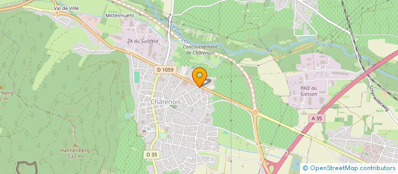 localisation de l'entreprise MONSIEUR NECMI OZTURK à CHATENOIS
