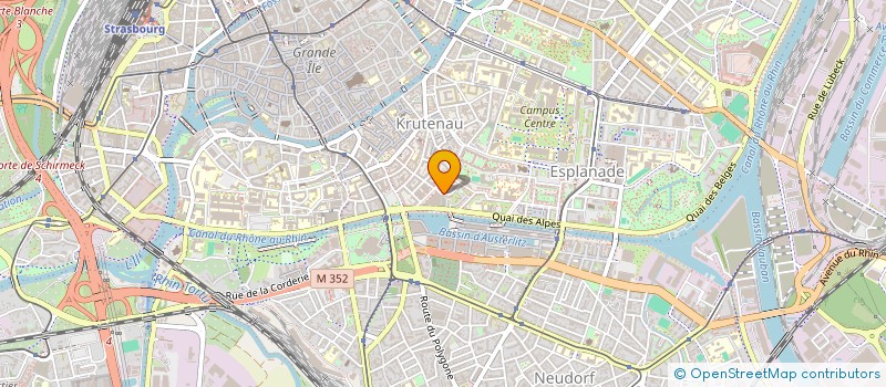 localisation de l'entreprise MONSIEUR NECULAI COZORICI à STRASBOURG
