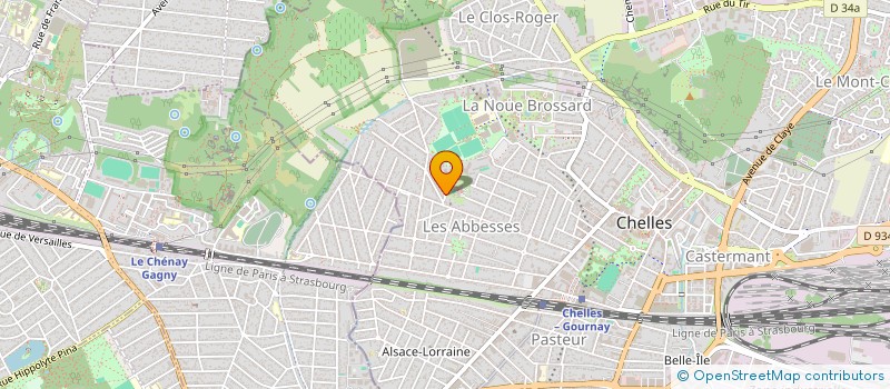 localisation de l'entreprise MONSIEUR NEDAL KOTEICH  CHELLES