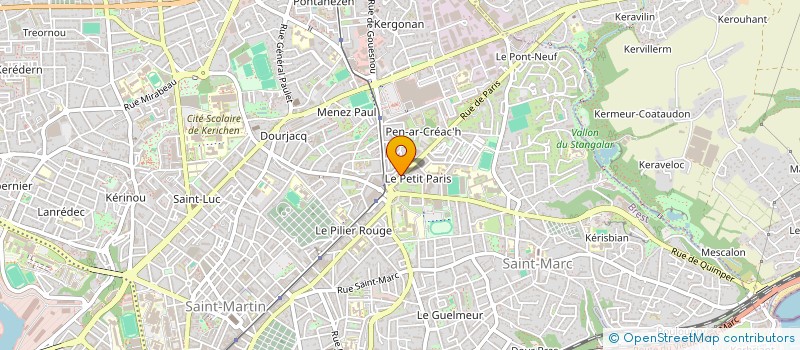 localisation de l'entreprise MONSIEUR NEDELEG BIGI à BREST