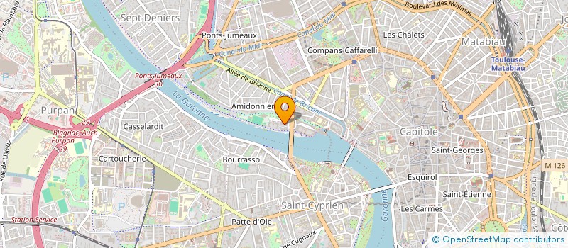 localisation de l'entreprise MONSIEUR NEDIM CREMONA  TOULOUSE